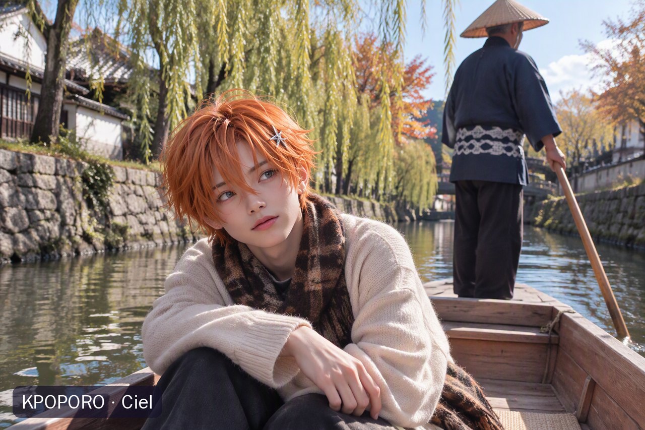 Ciel at the Yanagawa canal