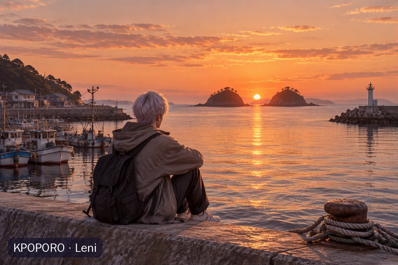 Leni near Maemseom and Ttangkkeut harbor
