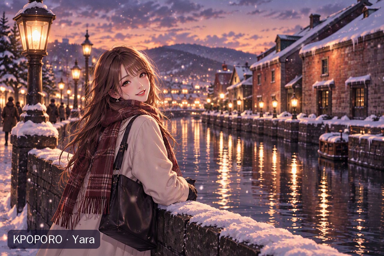 Yara by the Otaru Canal