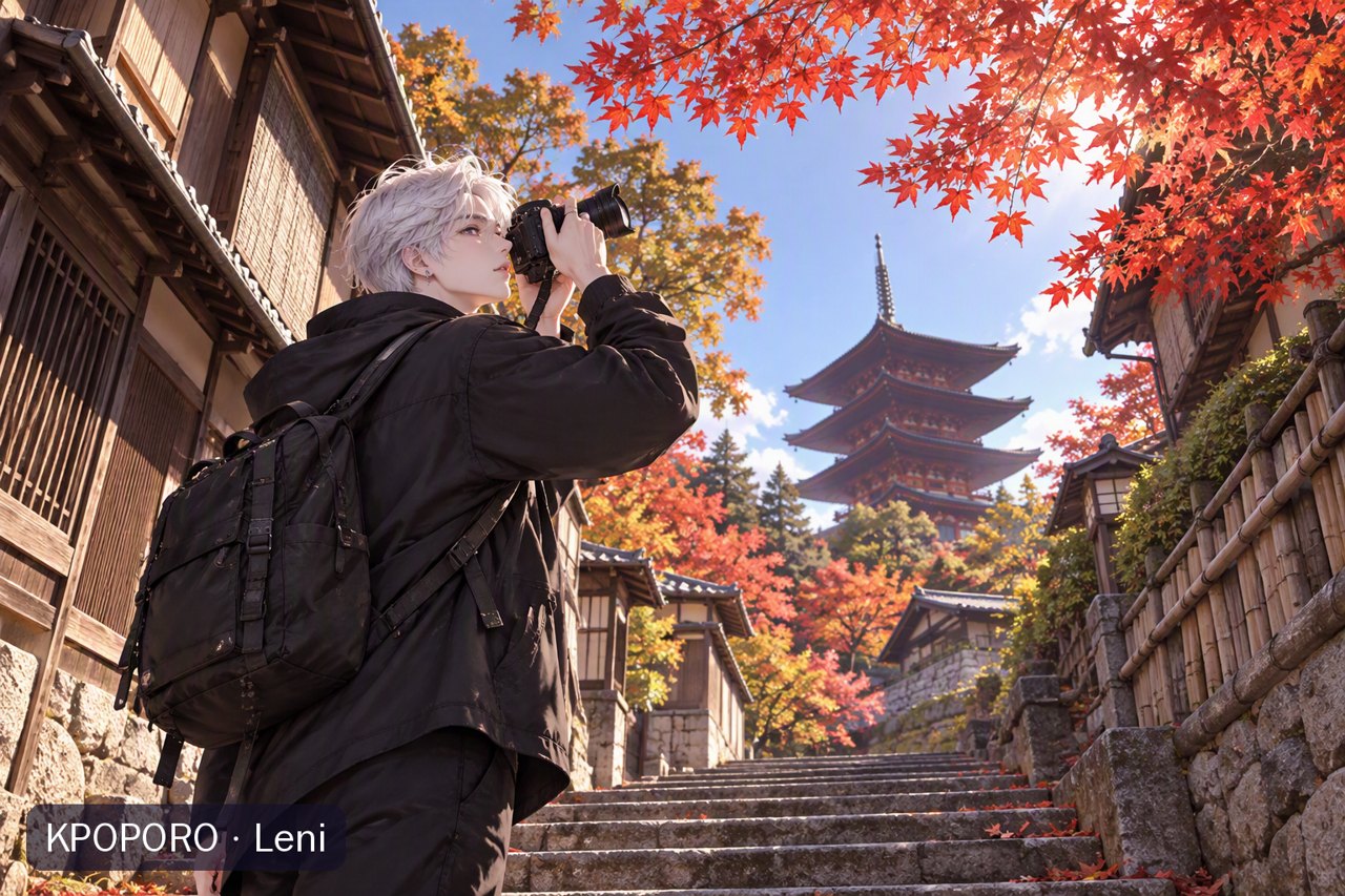 Leni on Ninenzaka, Kyoto