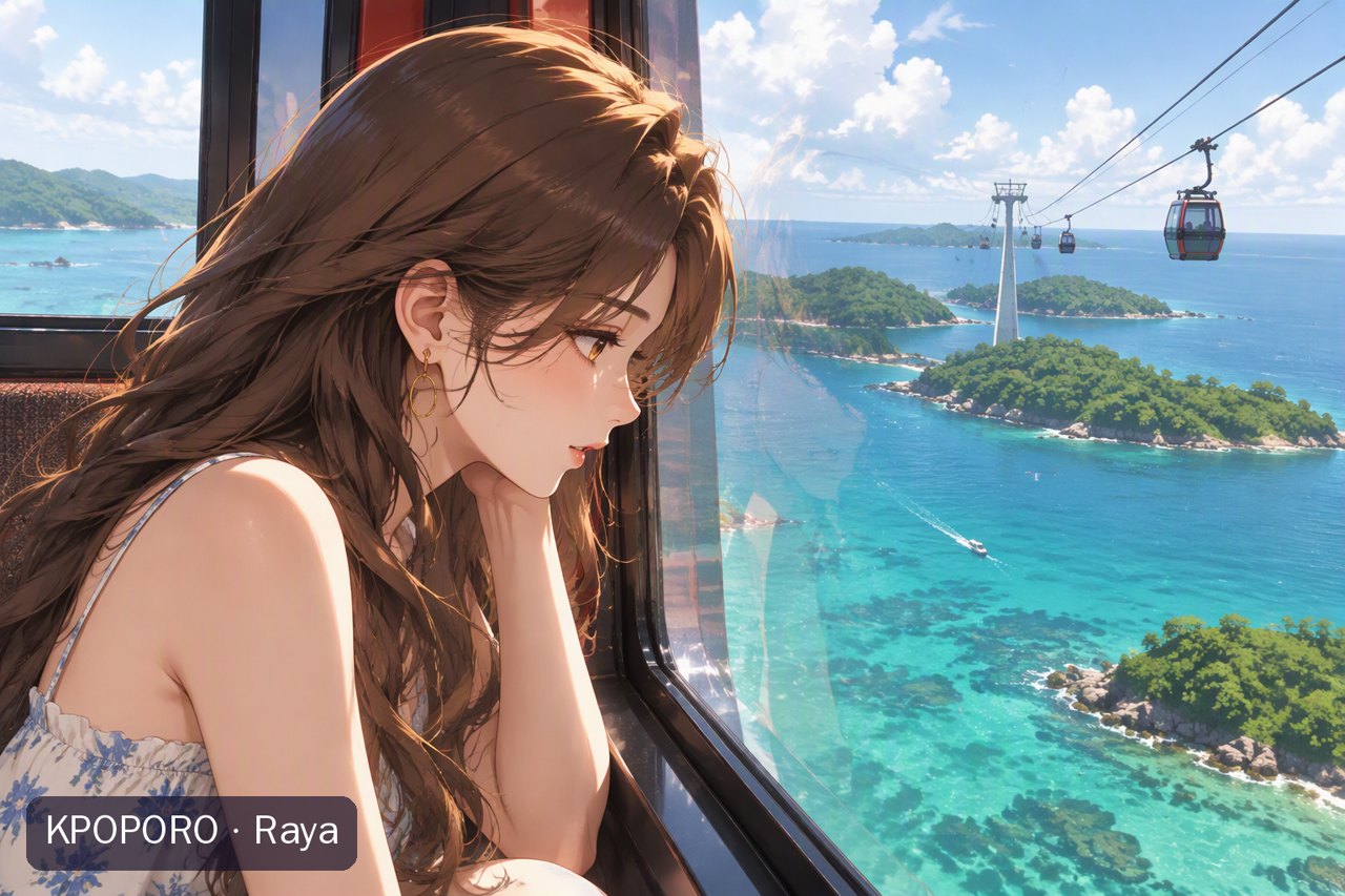 Raya on the Hon Thom cable car