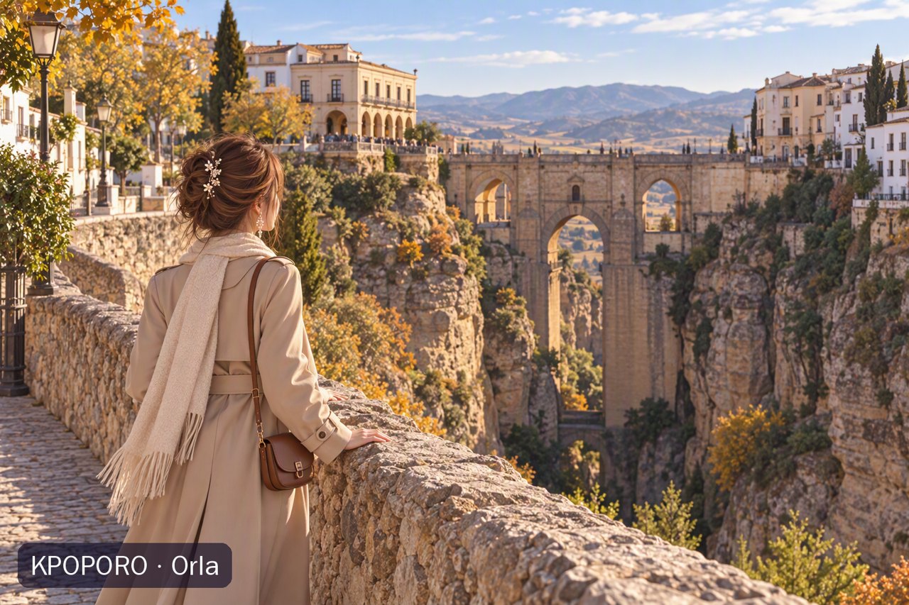 Orla near the Puente Nuevo, Ronda