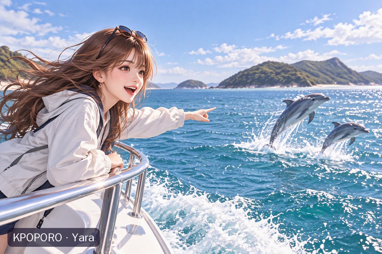 Yara on a Port Stephens dolphin cruise