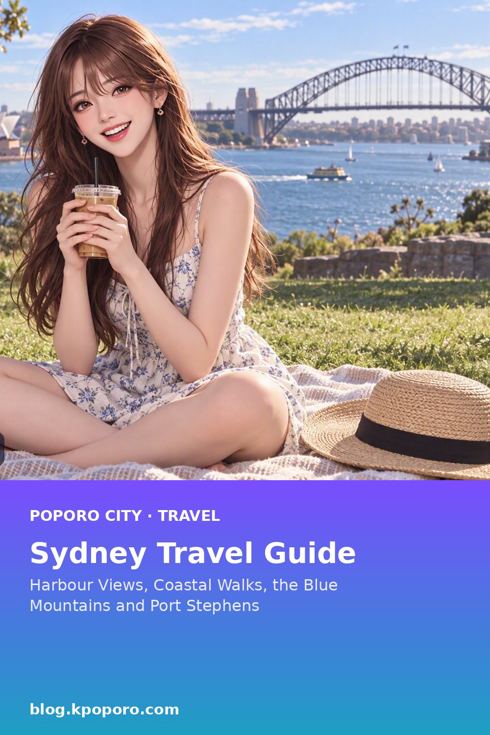 Sydney Travel Guide: Harbour Views, Coastal Walks, the Blue Mountains and Port Stephens — save to Pinterest